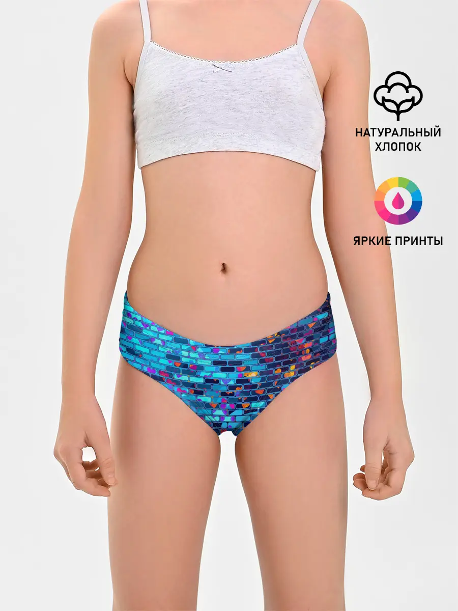 Трусы для девочек / Кирпичики.