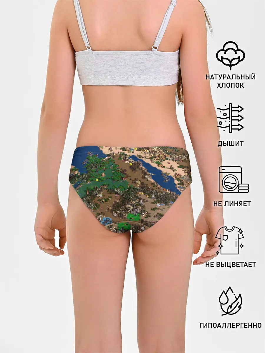 Трусы для девочек / Heroes style HD