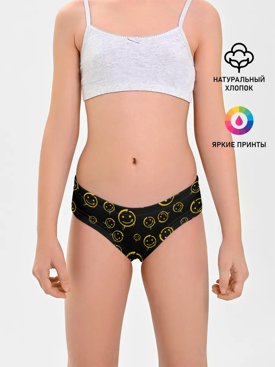 Трусы для девочек / Смайл
