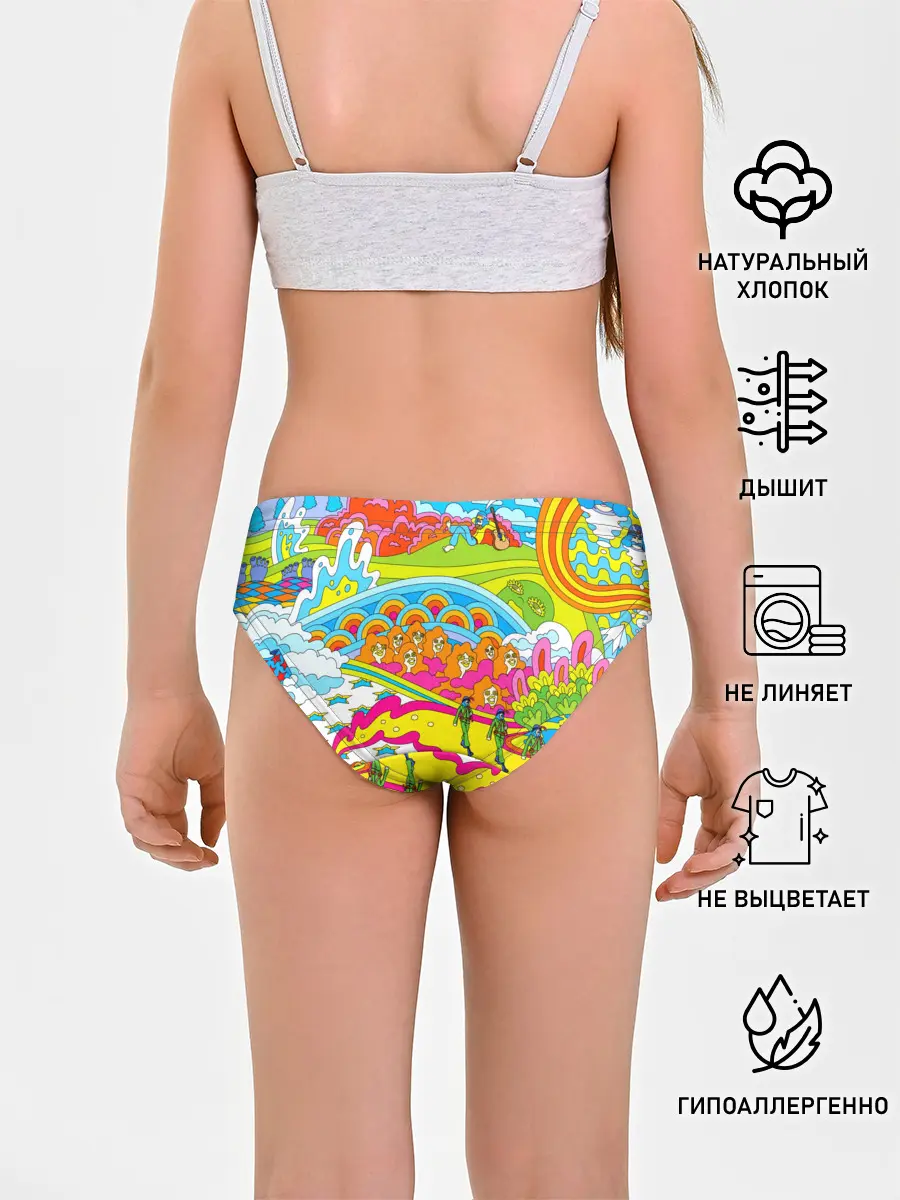 Трусы для девочек / ХИППИ