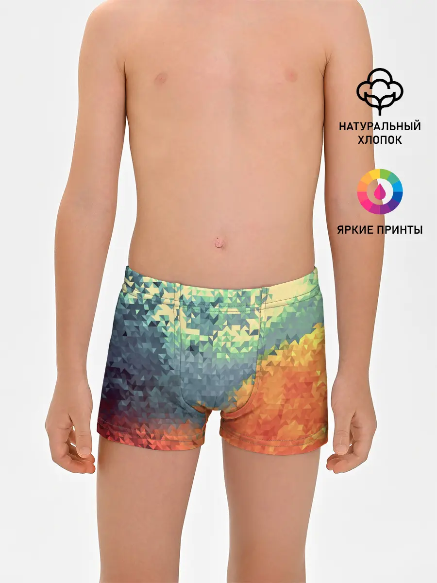 Трусы для мальчиков / Стихия: лед и пламя