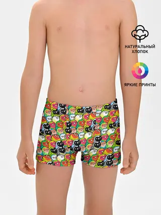 Трусы для мальчиков / Папуги