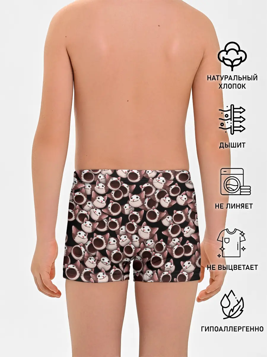Трусы для мальчиков / Popping cats