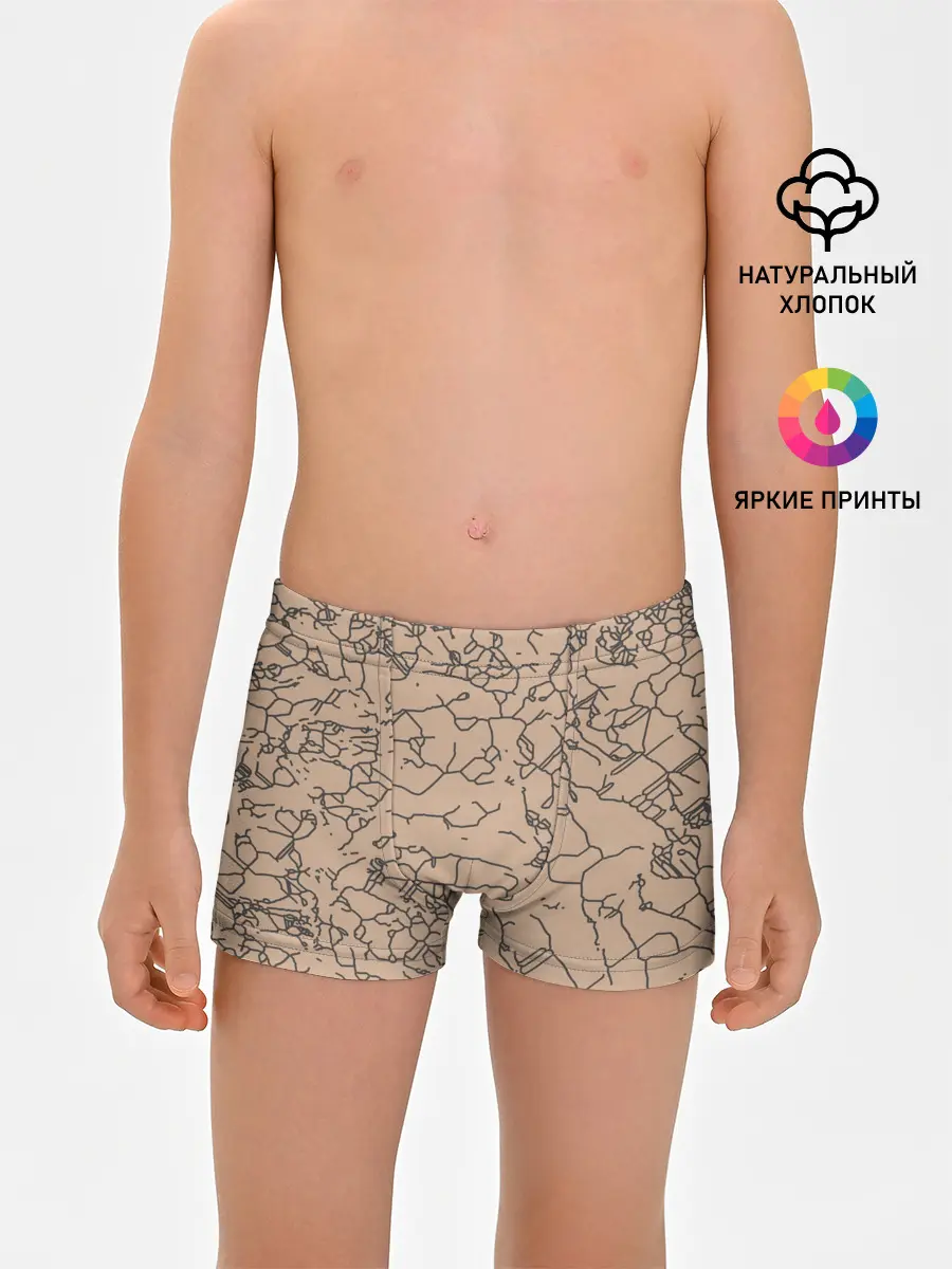 Трусы для мальчиков / Рисованный камень