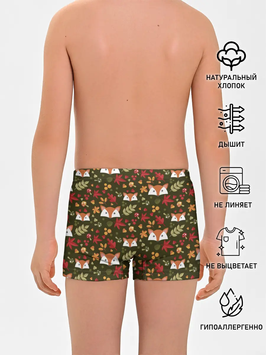 Трусы для мальчиков / Лисоньки в лесу