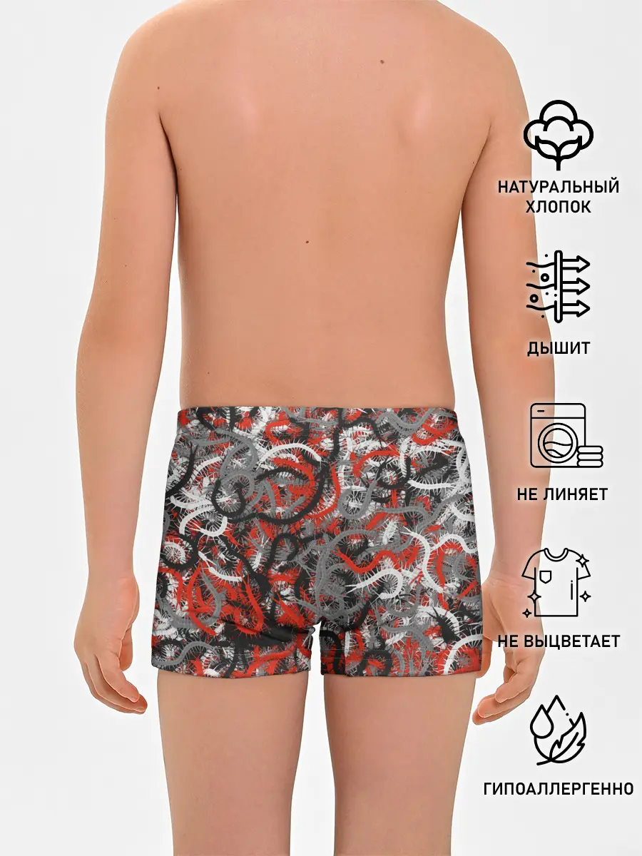 Трусы для мальчиков / Сколопендры