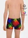 Трусы для мальчиков / Яркий геометрический узор
