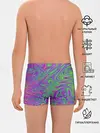 Трусы для мальчиков / Неоновый абстрактный узор