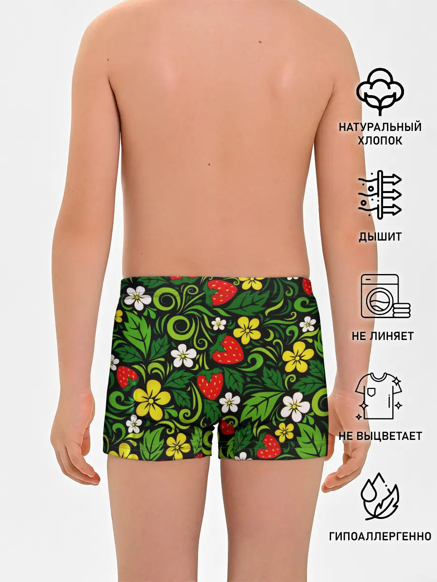 Трусы для мальчиков / Хохлома