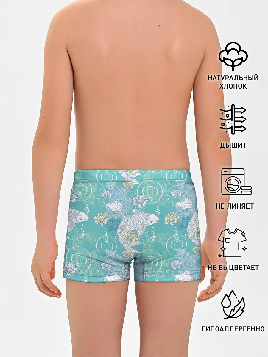 Трусы для мальчиков / Карпы Кои