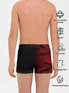 Трусы для мальчиков / RED BLACK MILITARY CAMO | КРАСНЫЙ КАМУФЛЯЖ