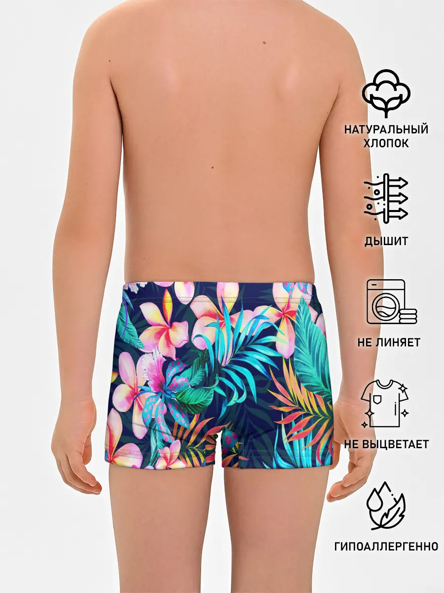 Трусы для мальчиков / TROPIC FLOWER