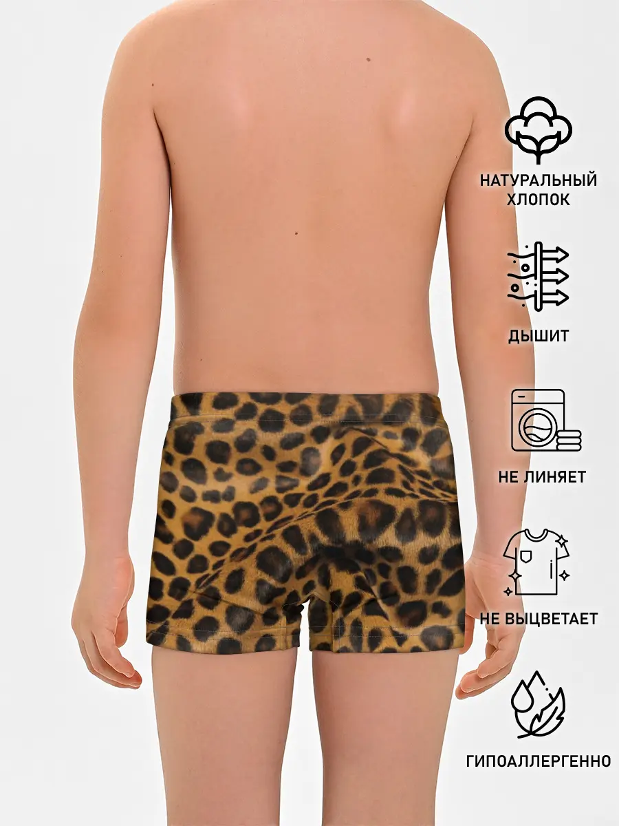 Трусы для мальчиков / Леопард