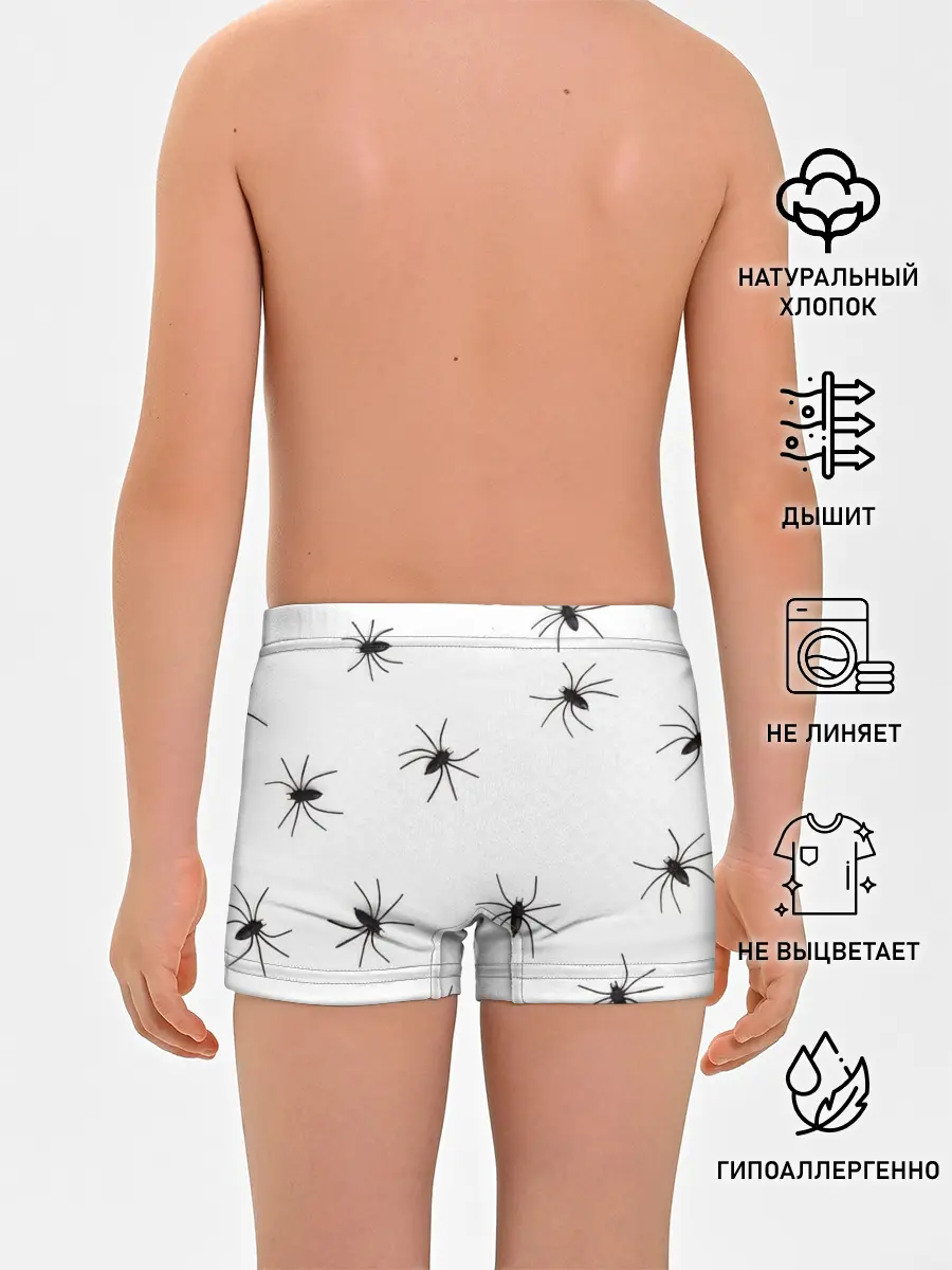 Трусы для мальчиков / Пауки