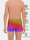 Трусы для мальчиков / Блестки радуги