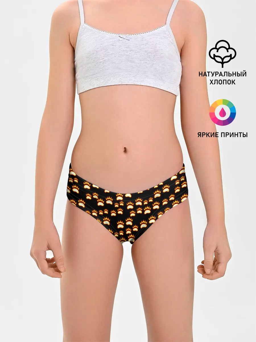 Трусы для девочек / Сила удара медведя