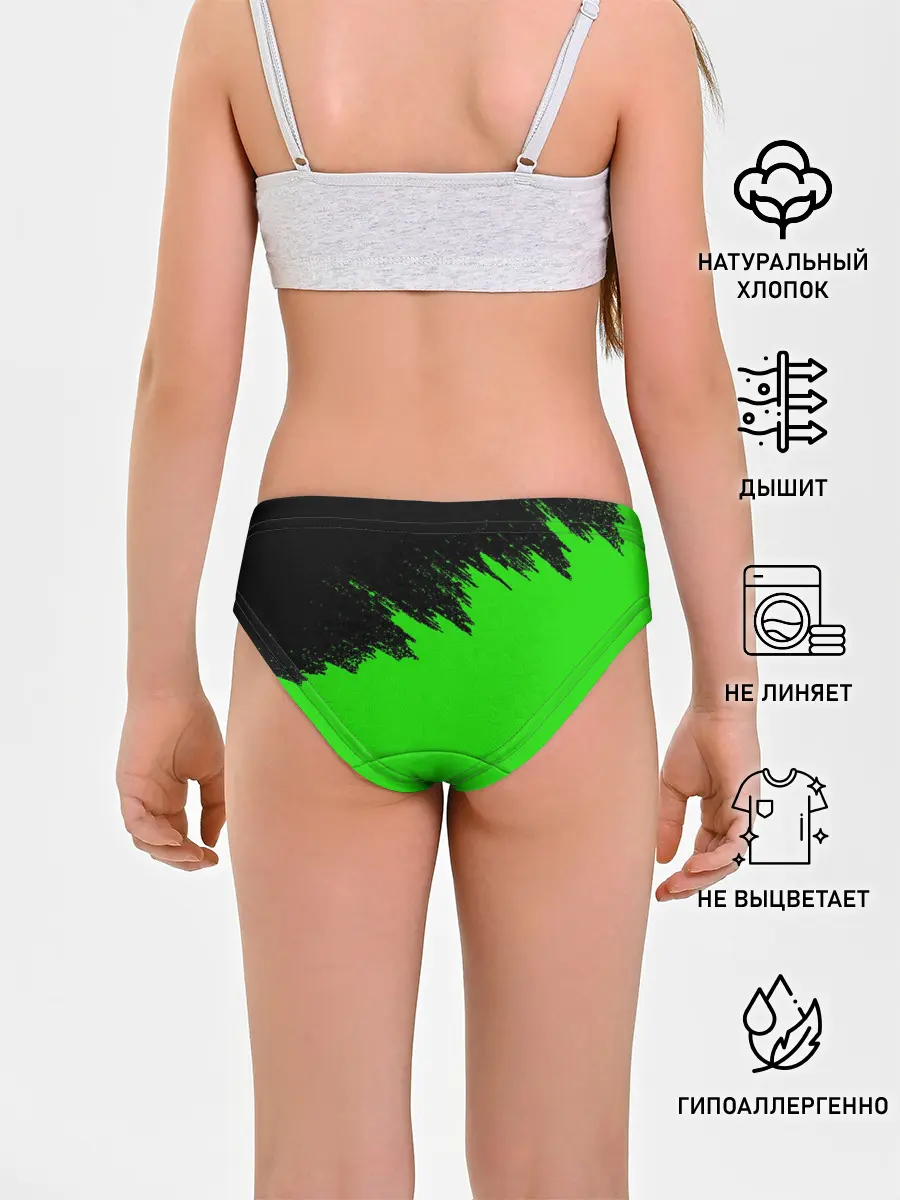 Трусы для девочек / КРАСКА И НИЧЕГО ЛИШНЕГО!