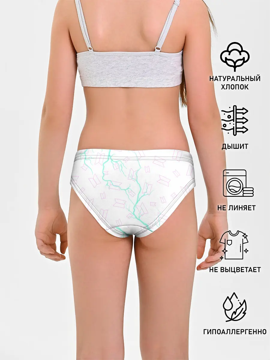 Трусы для девочек / BTS / БТС