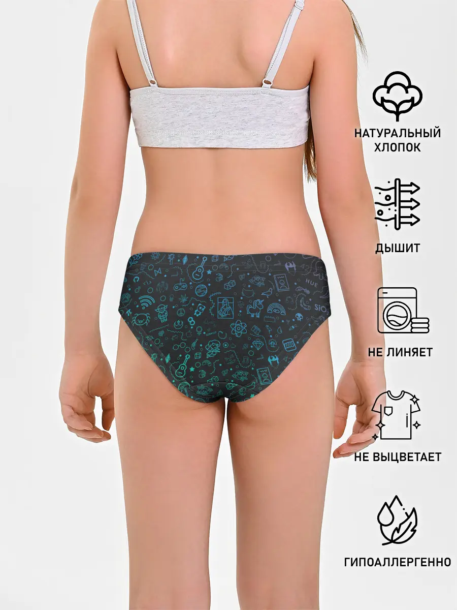 Трусы для девочек / Логотипы