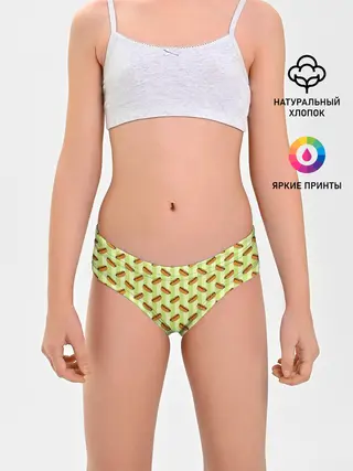 Трусы для девочек / Хотдог