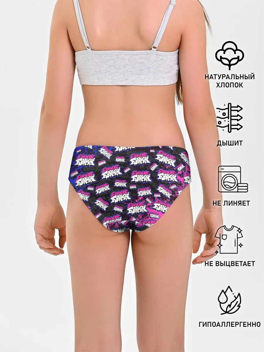 Трусы для девочек / FRIDAY NIGHT FUNKIN ЛОГОБОМБИН