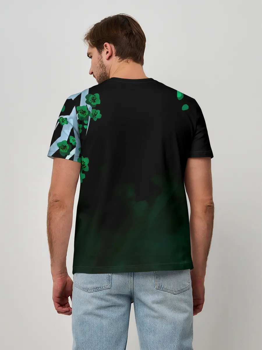 Мужская базовая футболка / Зоро One Piece. Большой куш