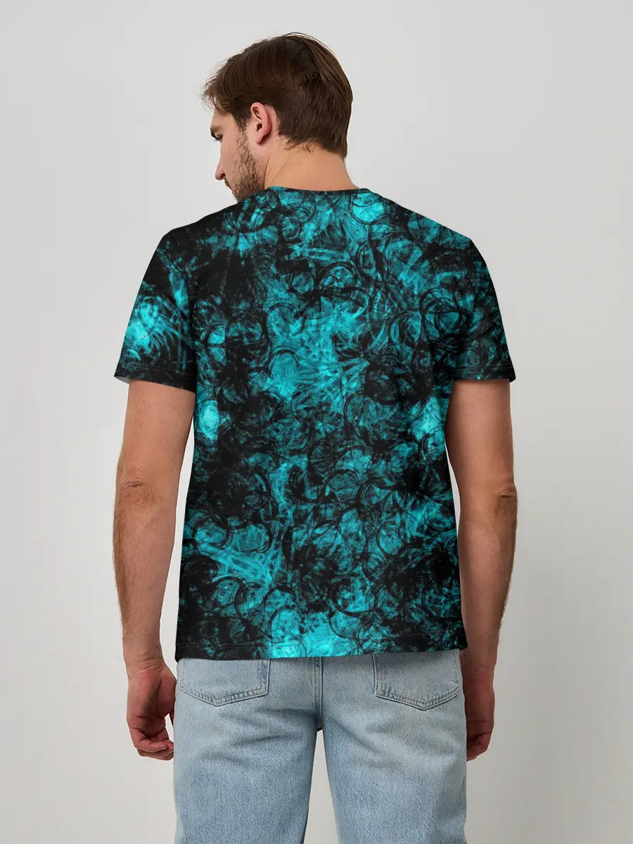 Мужская базовая футболка / Кроваво-грязные пятна