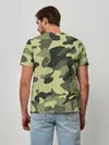 Мужская базовая футболка / Камуфляж Хаки