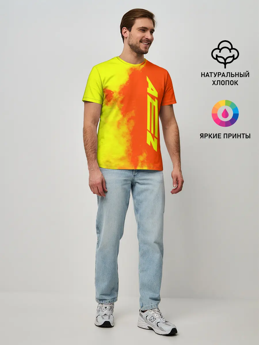 Мужская базовая футболка / Ateez