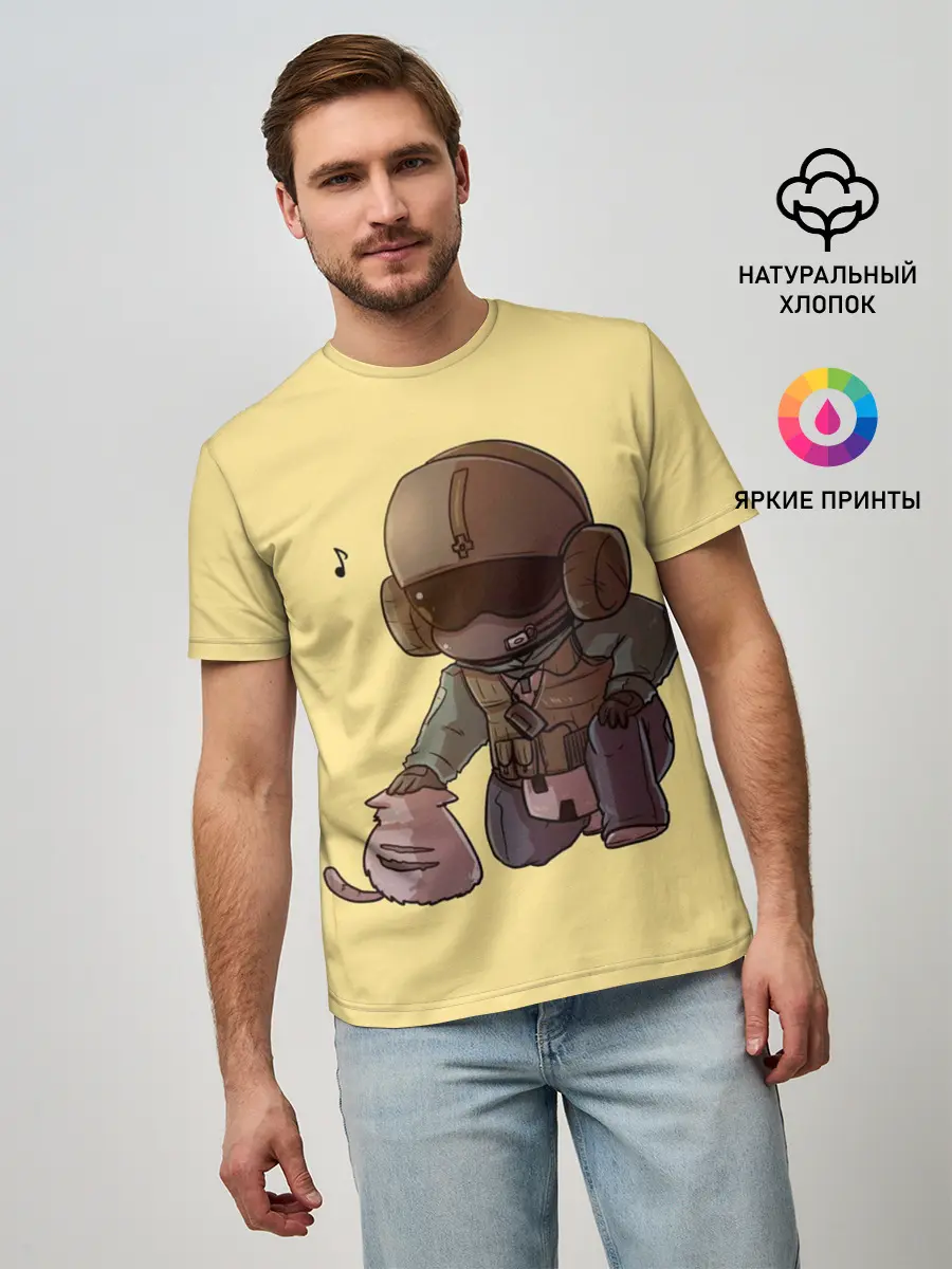 Мужская базовая футболка / J?ger Rainbow Six