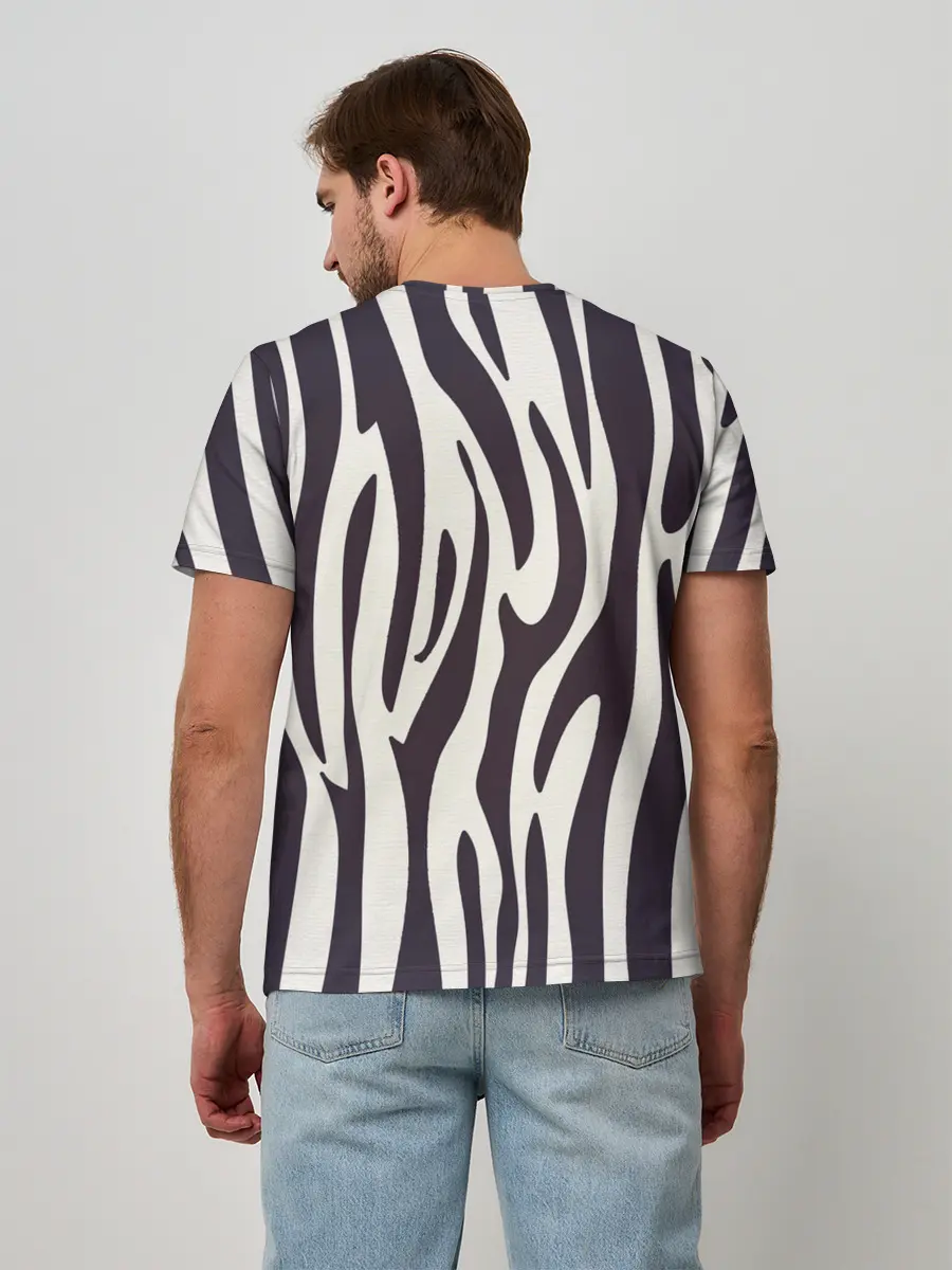 Мужская базовая футболка / Я зебра