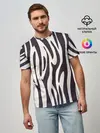 Мужская базовая футболка / Я зебра