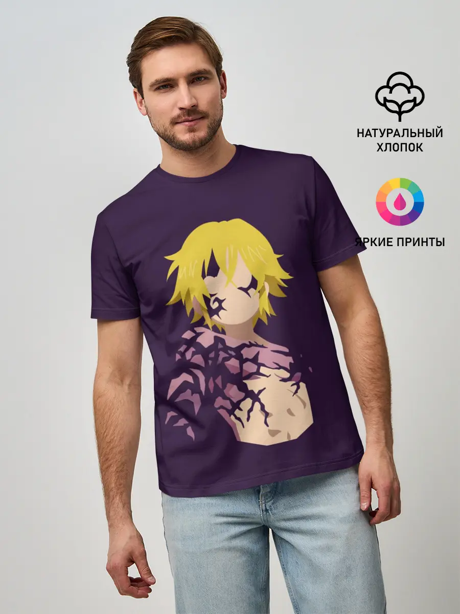 Мужская базовая футболка / Мелиодас