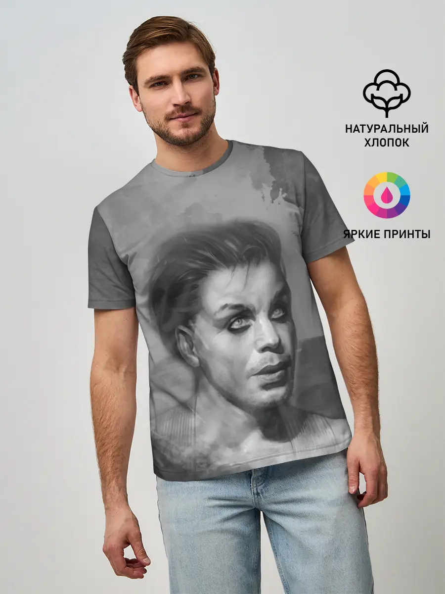 Мужская базовая футболка / Тилль Линдеманн | РАМШТАЙН