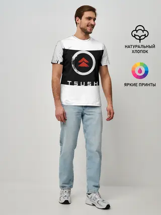 Мужская базовая футболка / Ghost of Tsushima