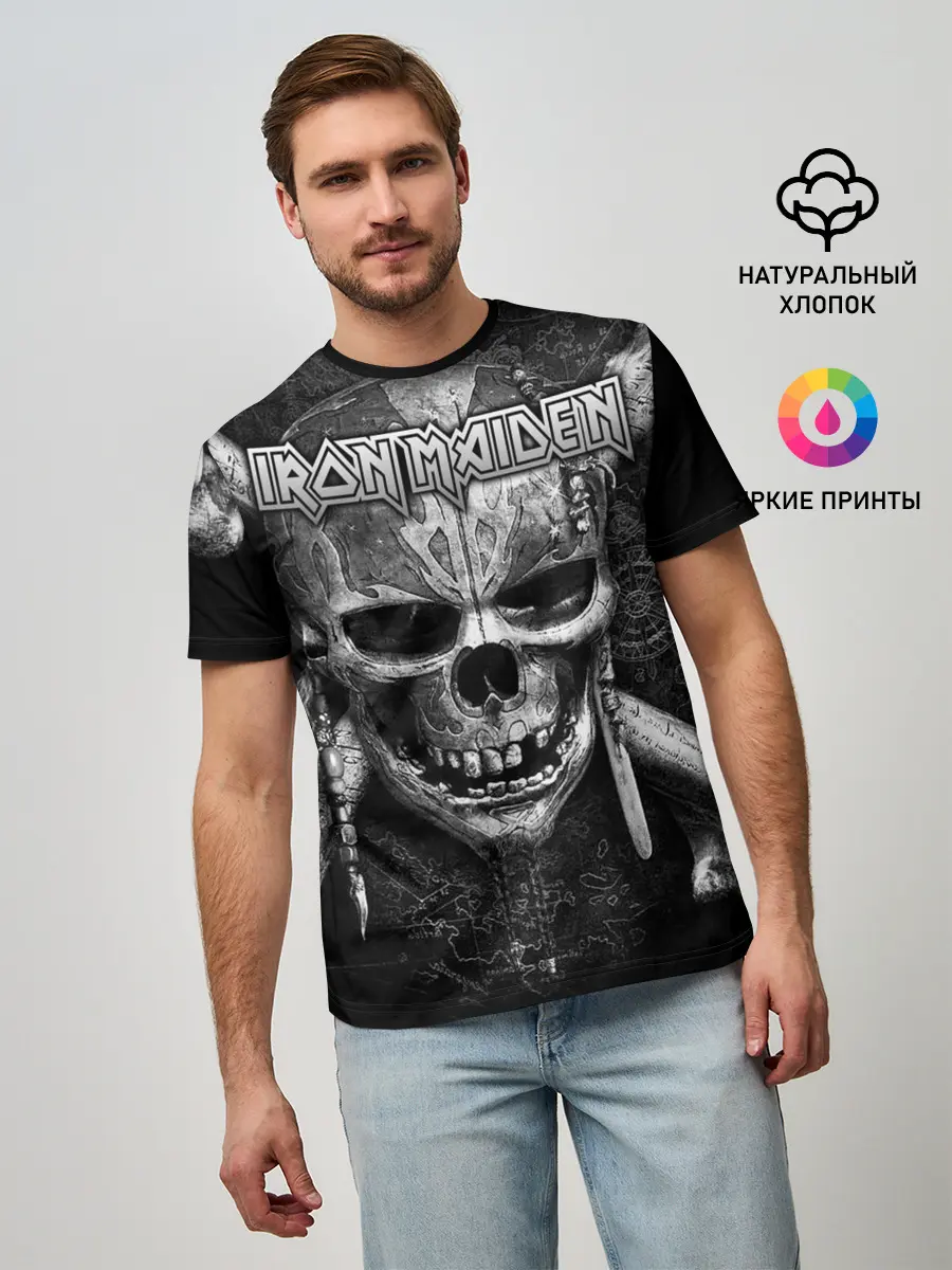 Мужская базовая футболка / IRON MAIDEN | АЙРОН МАЙДЕН