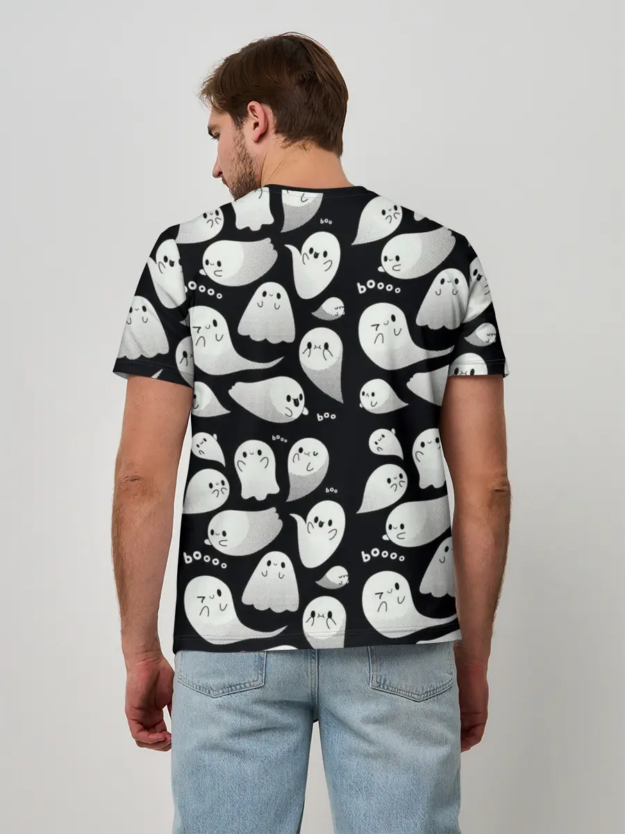 Мужская базовая футболка / Boo | Привидения