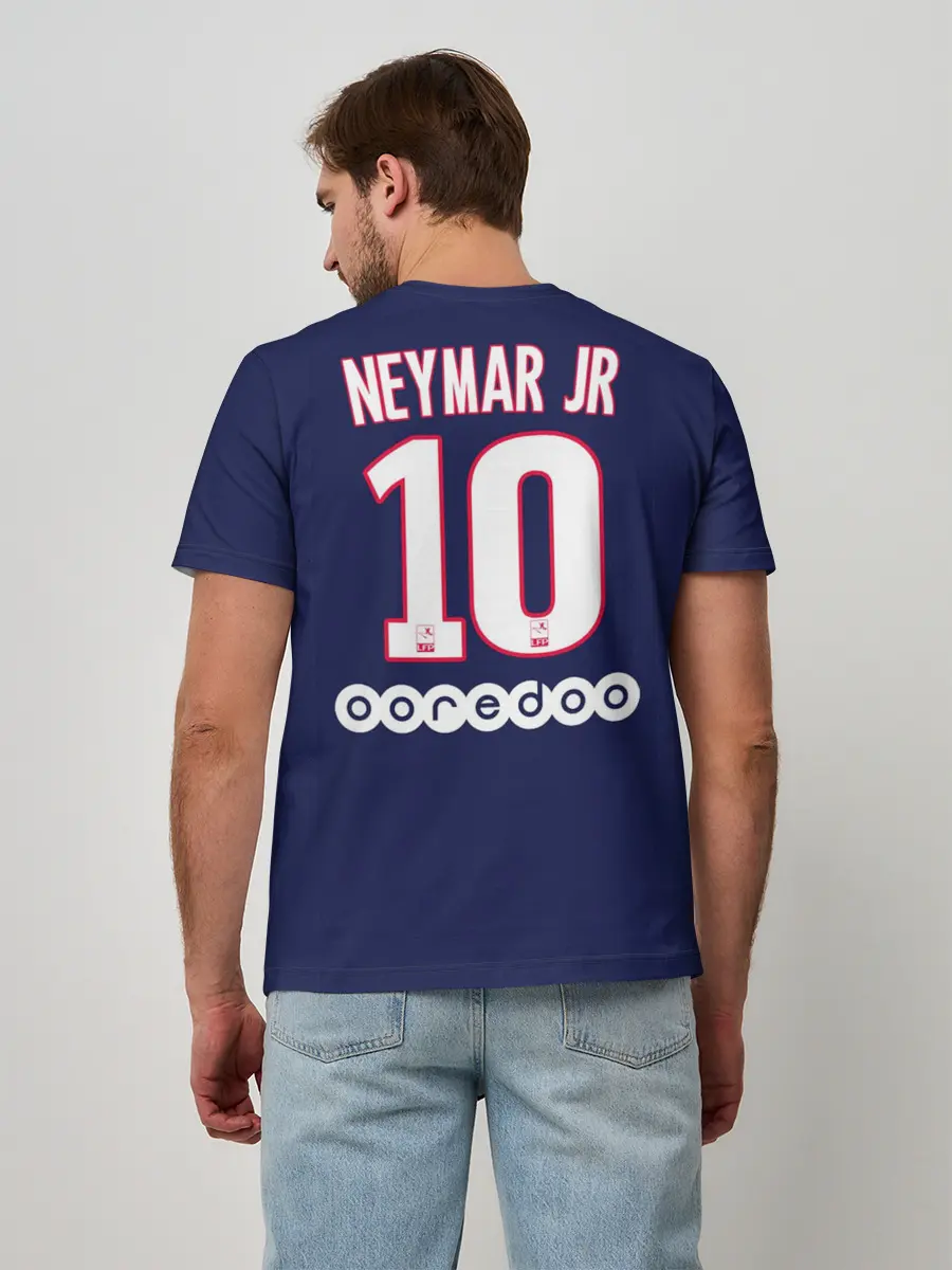Мужская базовая футболка / Neymar Home 19-20