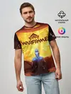 Мужская базовая футболка / Warframe