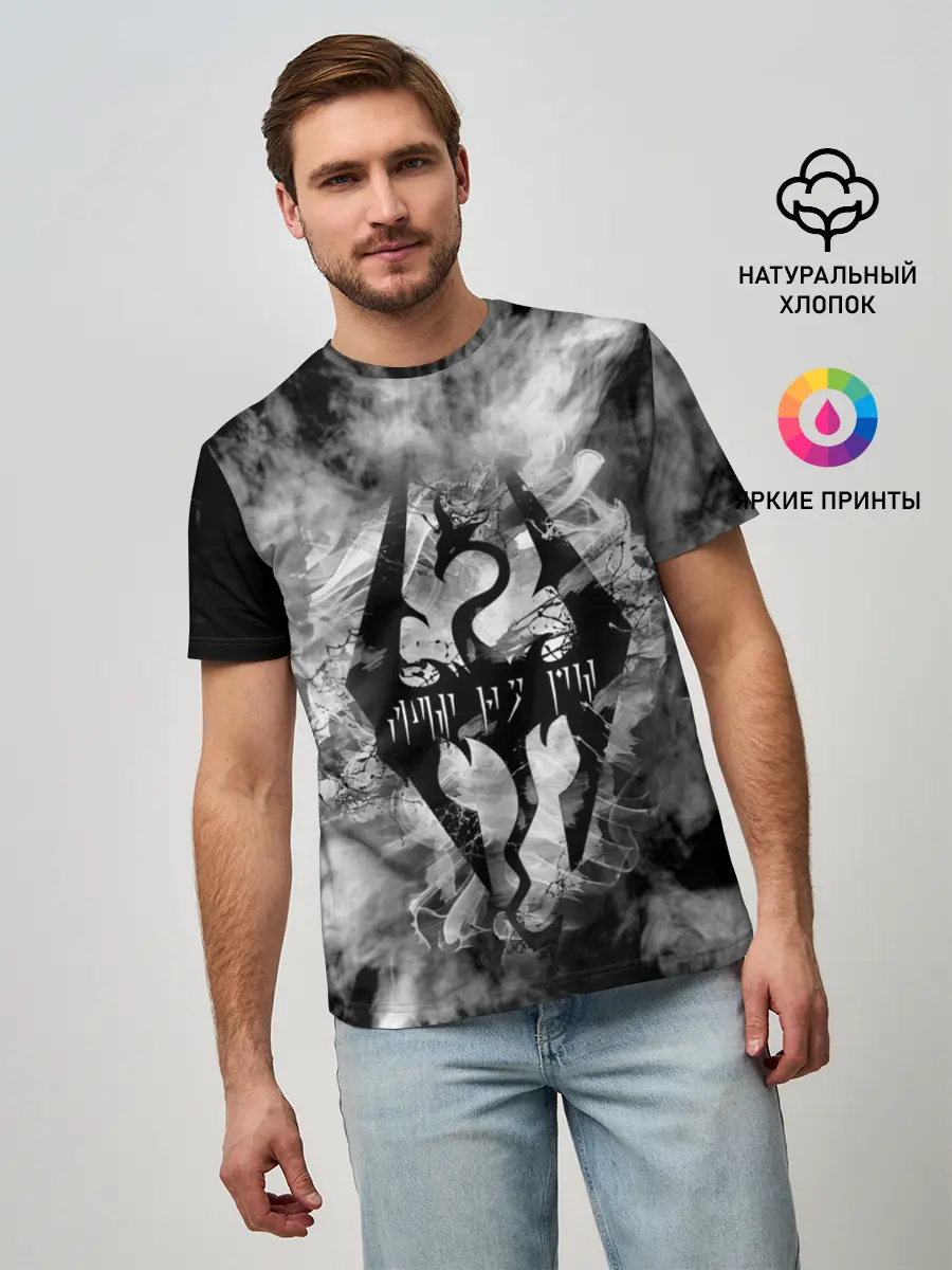 Мужская базовая футболка / THE ELDER SCROLLS | TES 5