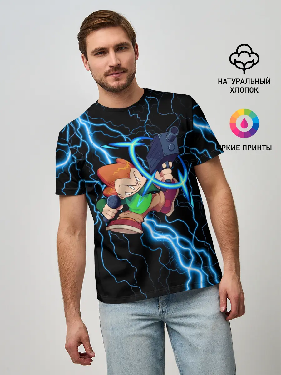 Мужская базовая футболка / Пико