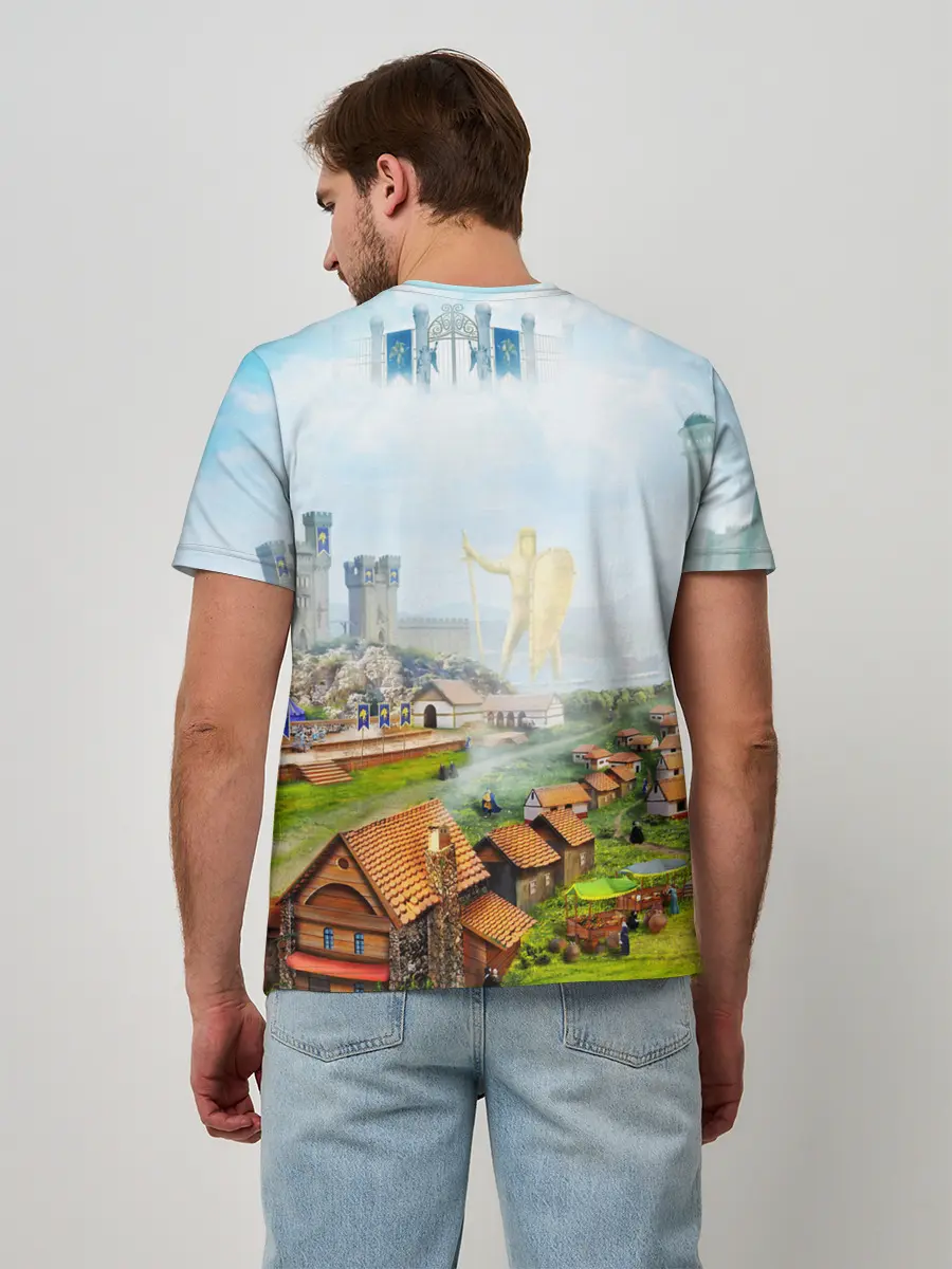 Мужская базовая футболка / ГЕРОИ МЕЧА И МАГИИ