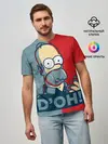 Мужская базовая футболка / Homer Simpson