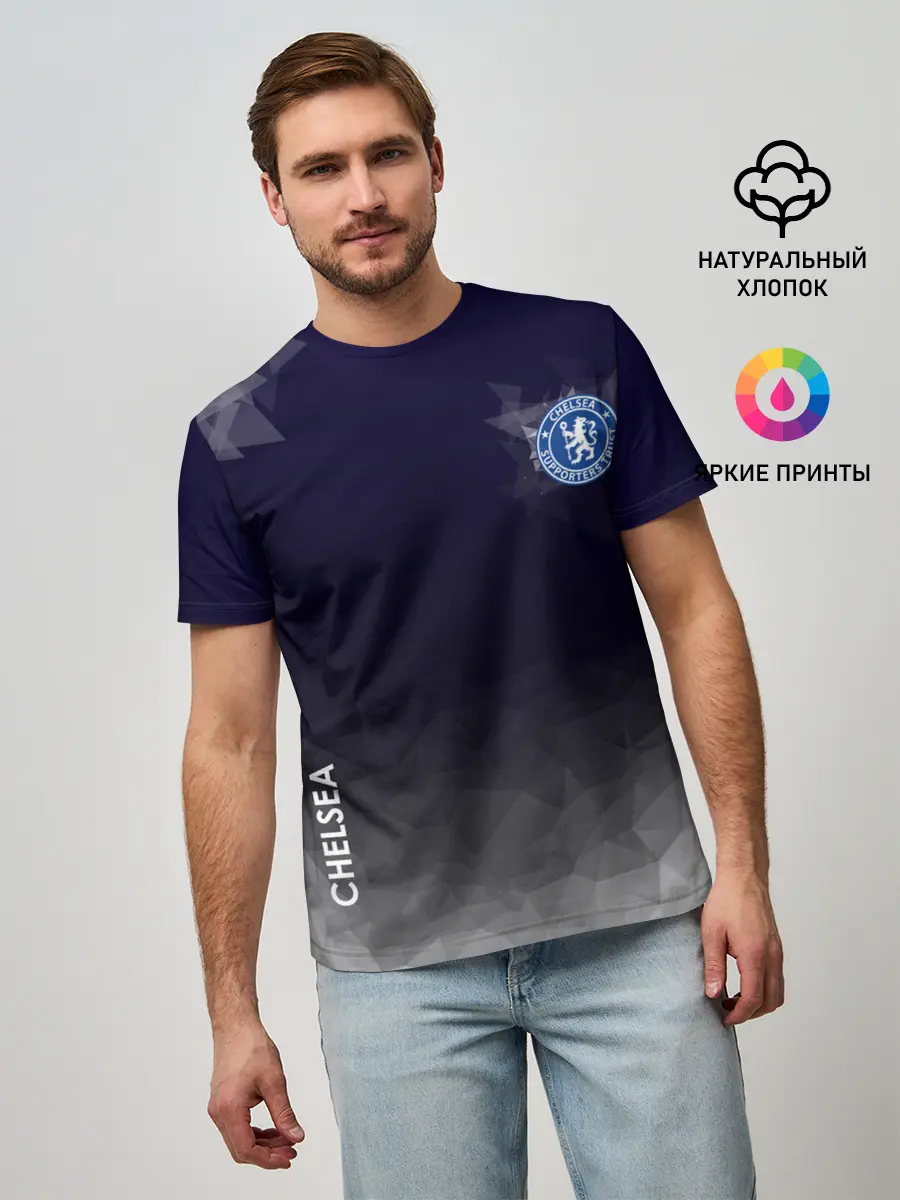 Мужская базовая футболка / Chelsea