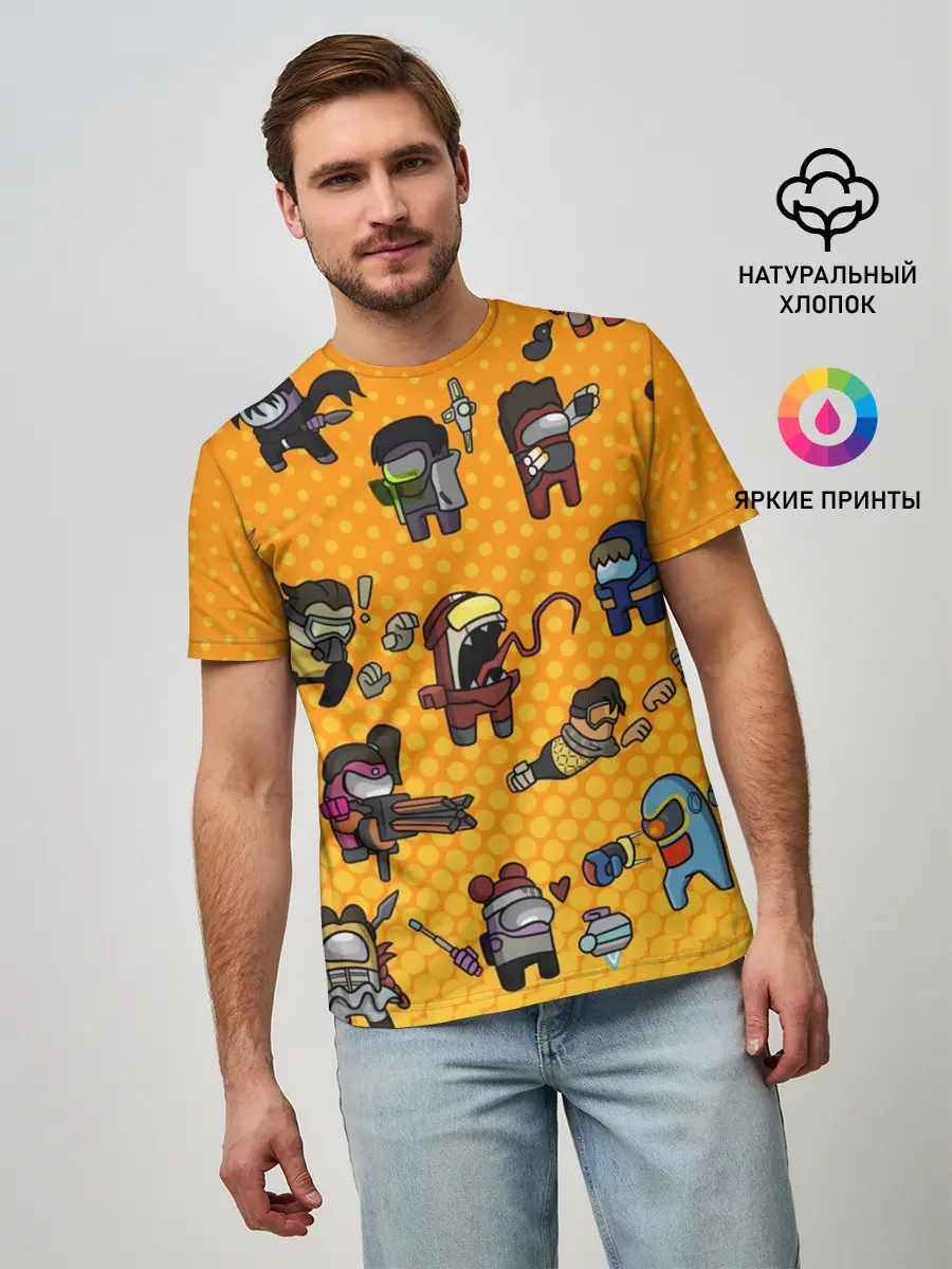 Мужская базовая футболка / Among Us