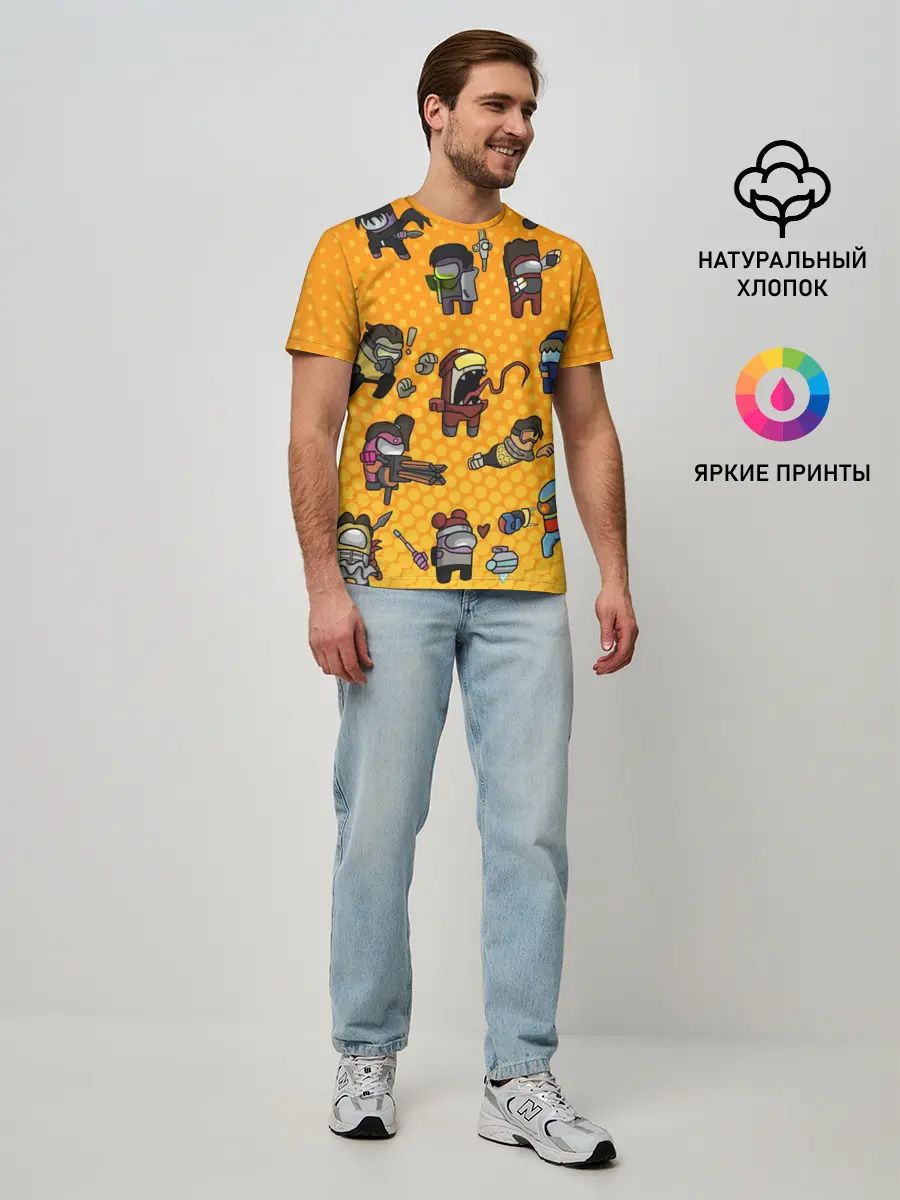 Мужская базовая футболка / Among Us
