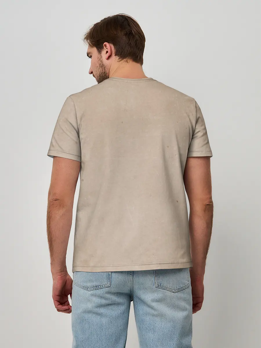 Мужская базовая футболка / Военный