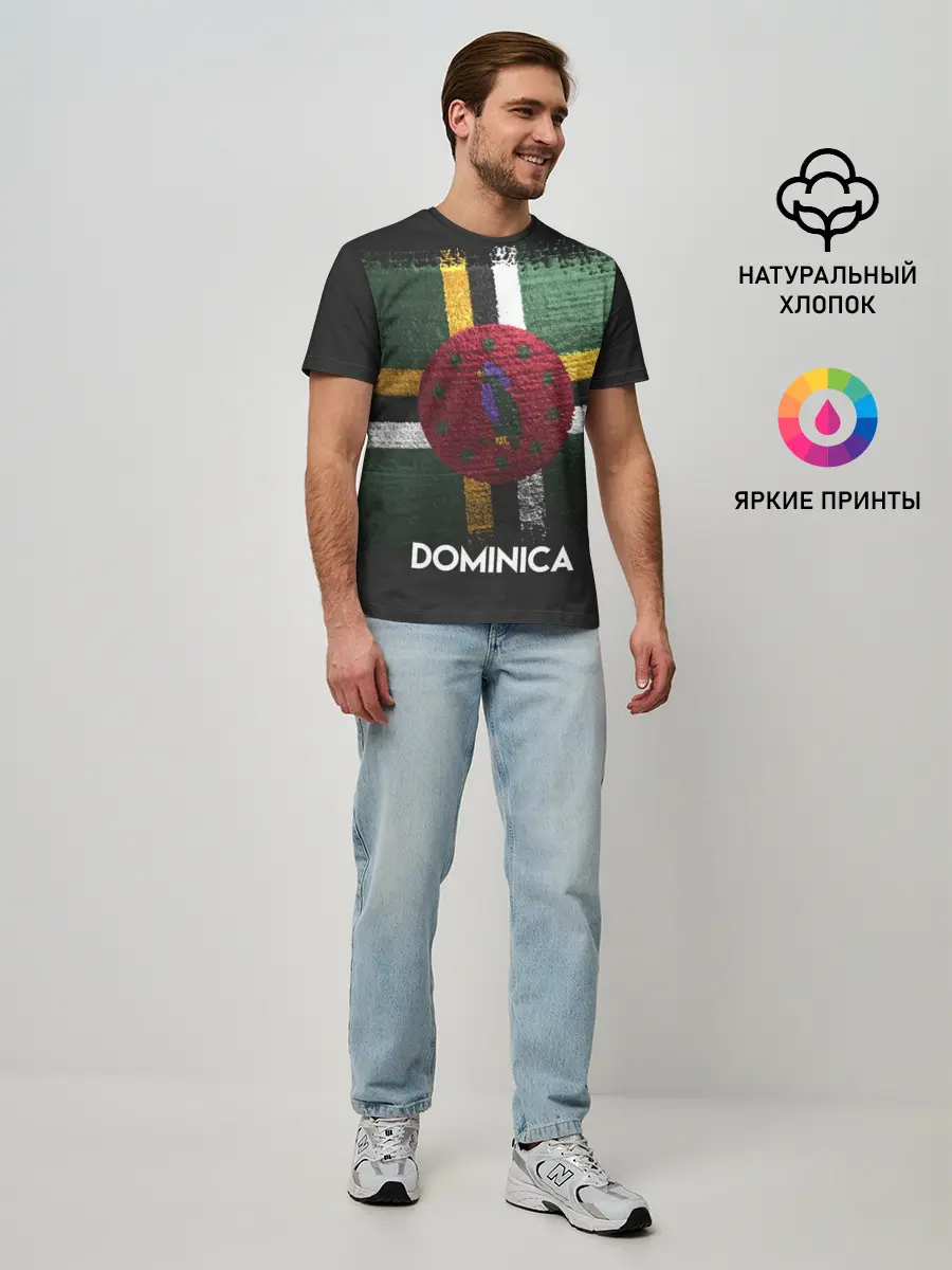 Мужская базовая футболка / DOMINICA