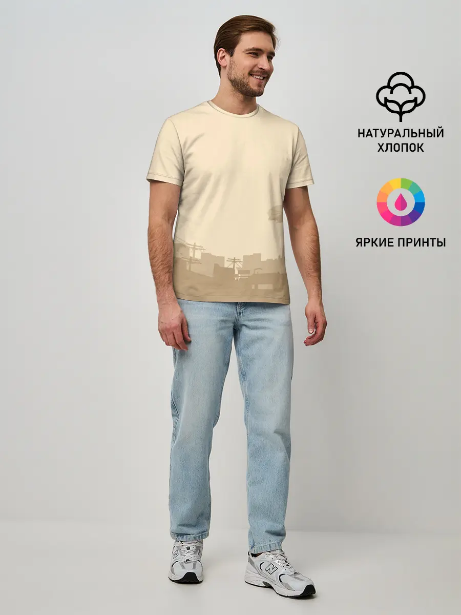 Мужская базовая футболка / GTA SA - San Andreas 2