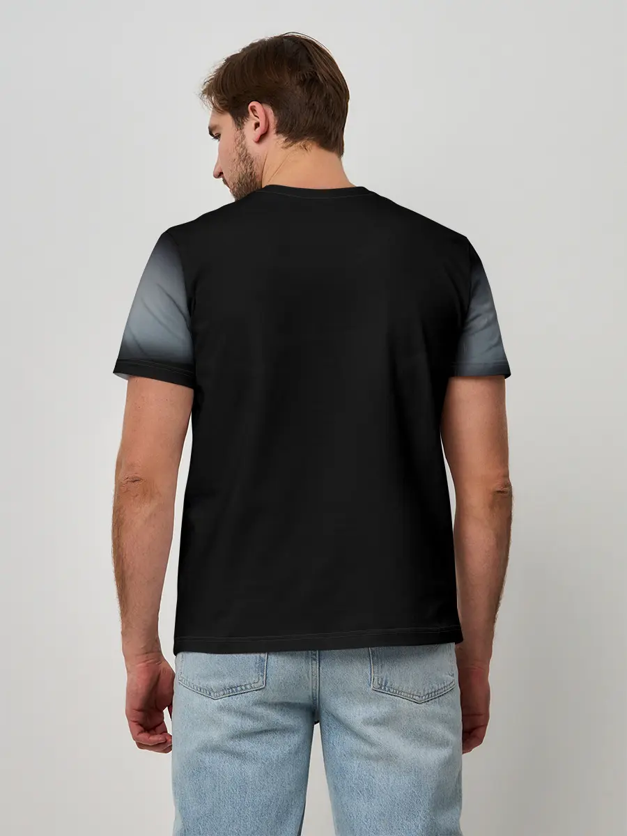 Мужская базовая футболка / Робокоп